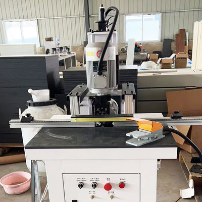 880*890*1520mm Mobiliário Lado da frente Punching Carpenter's Three in One Vertical Drilling Hinge Machine MZ6415