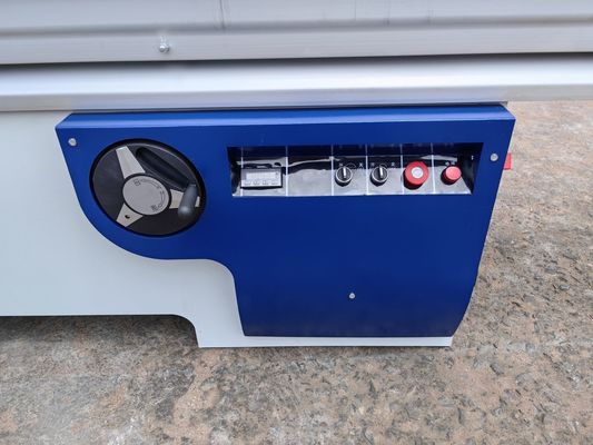 MJ6132 Máquina automática de corte de serra de painel deslizante de feixe CNC de 220 V para peças grandes