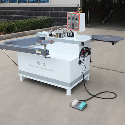 10.8m/min Velocidade de alimentação do painel W3 Máquina automática de bandagem mini-borda para trabalhos de madeira