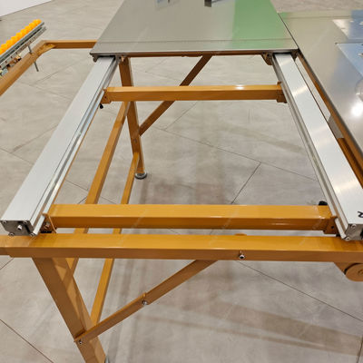 Serra de painel de mesa deslizante CNC de madeira livre de poeira