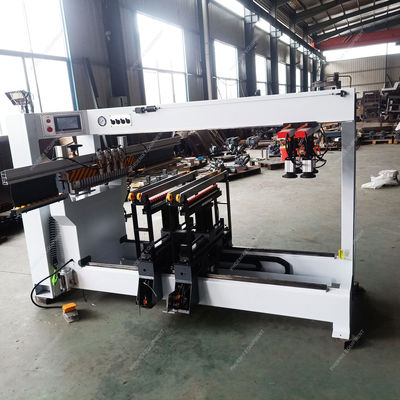Lojas de material de construção Trabalho da madeira Linha 2 Máquina de perfurar buracos com 1,5*2 kW de potência