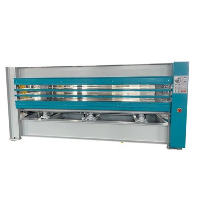 Máquina de prensagem a quente para porta de madeira de diferentes tamanhos
