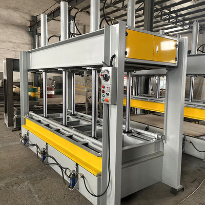 Máquina de prensagem a frio de óleo com força de retorno de 50 kN Máquina de prensagem hidráulica de madeira