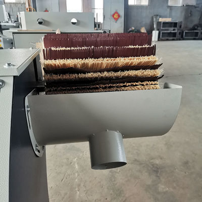 Máquina de lixação de madeira de cabeça dupla borracha de tambor lixa para polir móveis de madeira maciça