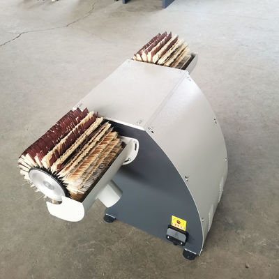 Máquina de lixação de madeira de cabeça dupla borracha de tambor lixa para polir móveis de madeira maciça