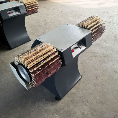 Máquina de lixação de madeira de escova de tambor de rolos duplos Sander para aplicações industriais
