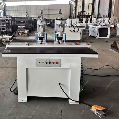 Máquina de perfuração de buracos de painéis verticais de madeira de 300 kg com broca autocentrada