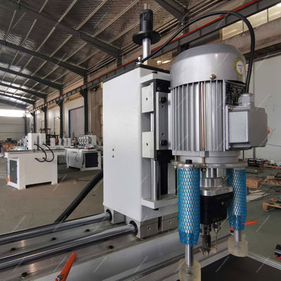 Máquina de perfuração de buracos de painéis verticais de madeira de 300 kg com broca autocentrada