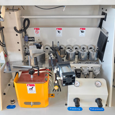 Atualize suas portas do armário de móveis com a máquina de bandagem automática de bordas de PVC PM50A