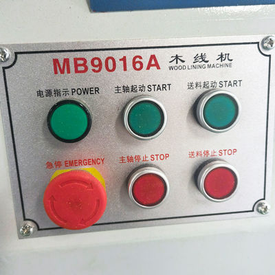 MB9016A Máquina de moagem de linha de porta de madeira de alta velocidade de 160 mm para espessura de trabalho de 10-120 mm