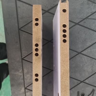 Máquina de perfuração de buracos laterais CNC de dupla espinha horizontal de 900 kg para trabalhos de madeira