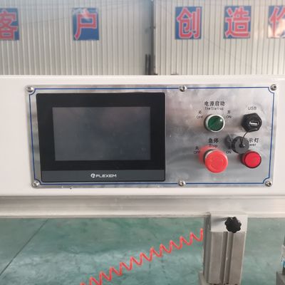 Máquina de perfuração de buracos laterais CNC de dupla espinha horizontal de 900 kg para trabalhos de madeira