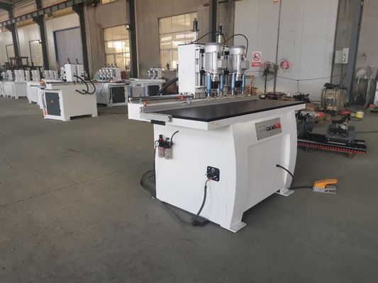 Max. Diâmetro de perfuração 50mm gabinete duplo duas cabeças porta de madeira dobradiça Boring Machine