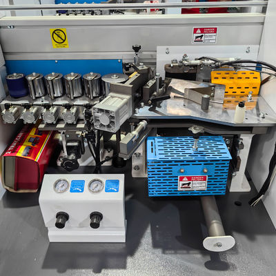 8 Funções Máquina de banda automática de borda para espessura de borda de 0,4-3 mm e pressão de 0,6Mpa
