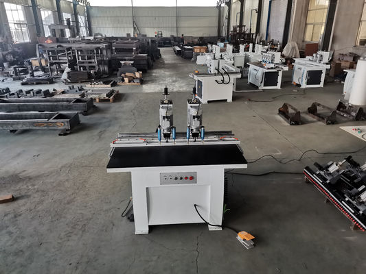 Max. Diâmetro de perfuração 50mm gabinete duplo duas cabeças porta de madeira dobradiça Boring Machine