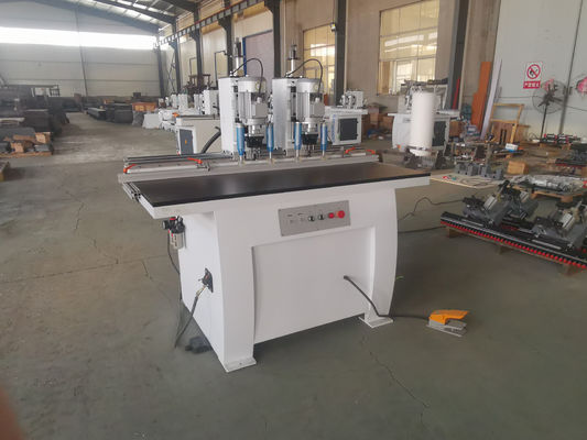 Max. Diâmetro de perfuração 50mm gabinete duplo duas cabeças porta de madeira dobradiça Boring Machine