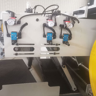 Serradora horizontal de madeira de 400 mm com velocidade de alimentação automática e corte preciso