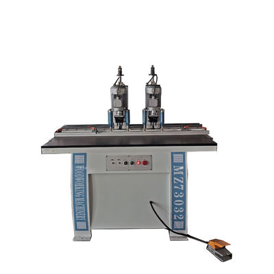 Profundidade máxima de perfuração 60 mm Máquinas de perfuração de buracos de dobradiças de oficina de carpintaria 1700X600X1550mm