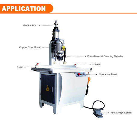 Profundidade máxima de perfuração 60 mm MZ73031 Cabinet Hinge Boring Machine for Vertical Hinge