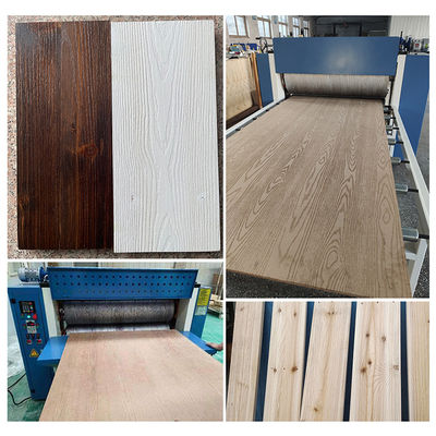 Máquina de embutido de grãos de madeira de 20kW para MDF e chapa de madeira maciça