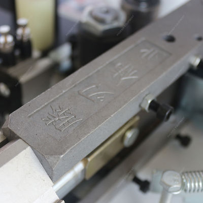 Máquina portátil automática de colagem de bordas para folheado curvo e tiras de madeira maciça