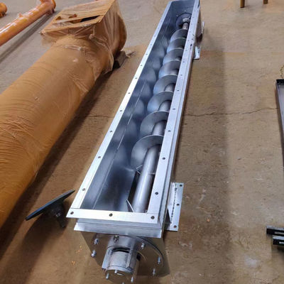 Profissional TDLXU330-5 personalizado em forma de U Pellet de cimento Worm Auger transportador de parafuso