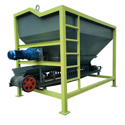 Máquina de empilhadeira para alimentação de pó fino de 3 a 10 toneladas/h para armazenamento de adubo orgânico