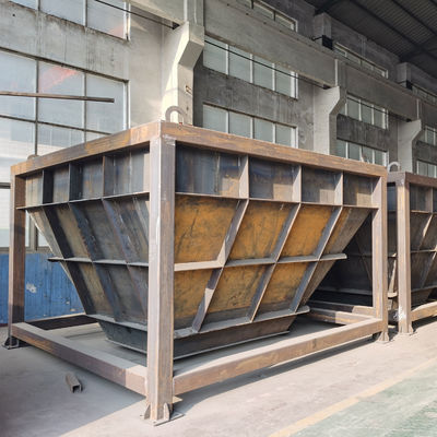 Máquina de empilhadeira para alimentação de pó fino de 3 a 10 toneladas/h para armazenamento de adubo orgânico