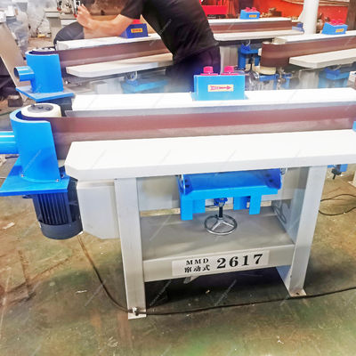Máquina de lixação redonda de cintos duplos para a carpintaria de precisão