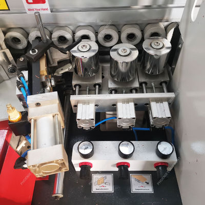 Máquina multifuncional de bandagem de borda CNC de 800 kg com pré-moagem e polir