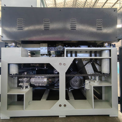 MB400-2 velocidade Máquina de planeamento de placas de madeira maciça espiral de dois lados com 5.5kw * 2 Potência