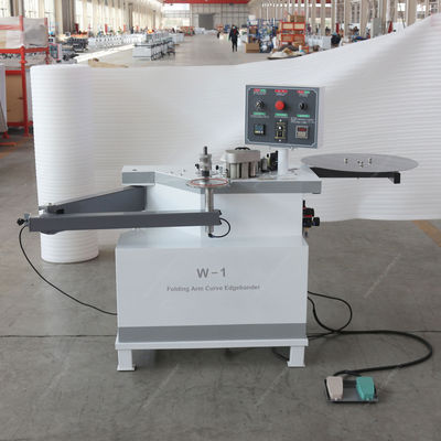 1.4kW Potência W-1 Curva Line Edge Bander totalmente automático através de alimentação Edgebanding Machine
