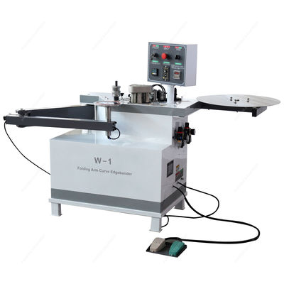 1.4kW Potência W-1 Curva Line Edge Bander totalmente automático através de alimentação Edgebanding Machine