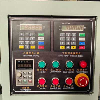 MB400-2 Planador de madeira multifuncional pesado para planeamento de madeira de dois lados