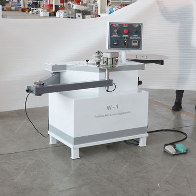 1.4kW Potência W-1 Curva Line Edge Bander totalmente automático através de alimentação Edgebanding Machine