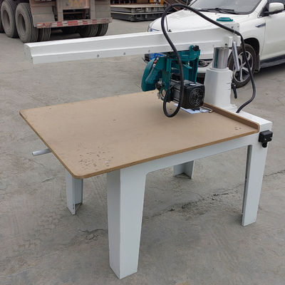 Equipamento profissional de corte de madeira MJ2236 / MJ2238 Serra circular de braço radial de mesa