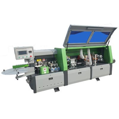 Máquina automática de bandagem de borda de fita de PVC para trabalhos de madeira de alta produtividade