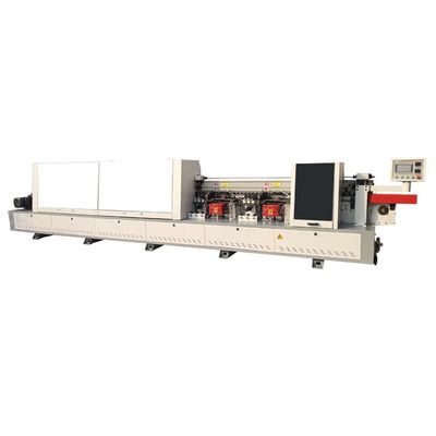 Máquina automática de bandagem de borda de fita de PVC para trabalhos de madeira de alta produtividade