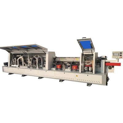 Máquina de bandagem automática direta através da borda de alimentação para fabricação de móveis de madeira