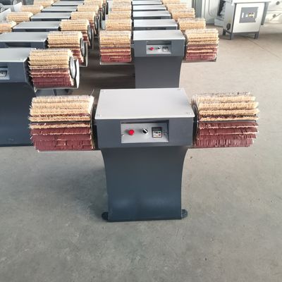 Máquina de polir portas redondas de madeira Mini Sander de pincel Roller Sander de tambor de trabalho de madeira Sander de pincel