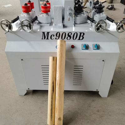 MC9080B Máquina rotativa de barra redonda personalizável para carpintaria quadrada redonda