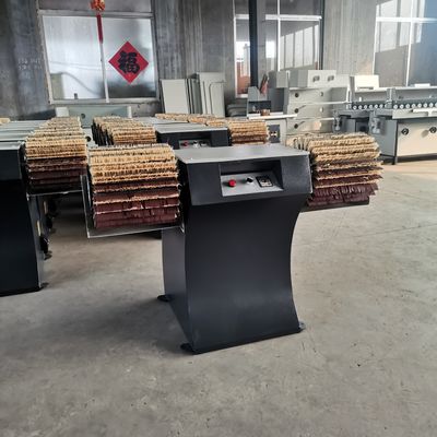 Máquina de polir portas redondas de madeira Mini Sander de pincel Roller Sander de tambor de trabalho de madeira Sander de pincel