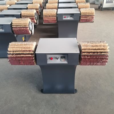 Máquina de polir portas redondas de madeira Mini Sander de pincel Roller Sander de tambor de trabalho de madeira Sander de pincel