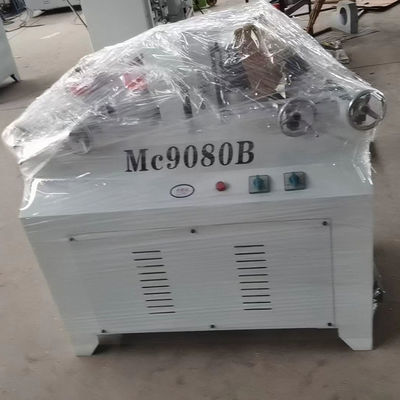 MC9080B Máquina automática de alimentação de barras redondas Solução perfeita para arredondamento de madeira quadrada