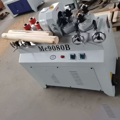 Máquina avançada de barras redondas de madeira para produção automática de manivela de vassoura e bastão de esfregão