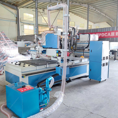 Máquina de torneamento e fresagem CNC multiuso 1300×2500 Tamanho da mesa de trabalho