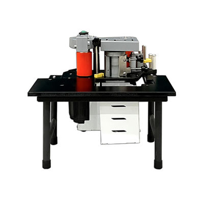 Máquina de bandagem manual de borda de PVC curva e reta Mini portátil