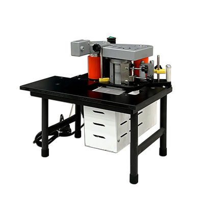 Máquina de bandagem manual de borda de PVC curva e reta Mini portátil