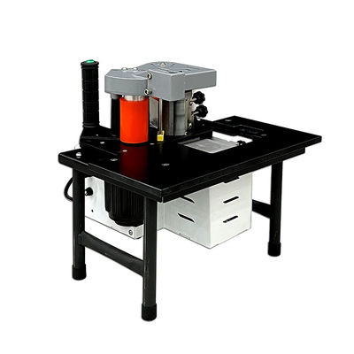 Máquina de bandagem manual de borda de PVC curva e reta Mini portátil