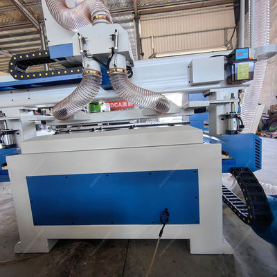 1300mm Viagem 6kw Força do fuso 4D CNC Gravação em madeira Laser Trimmer de escultura 5 6 eixo